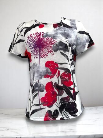 AB13286 - Floral Breeze Women's Printed T-Shirt
