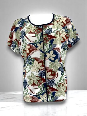 SC00173 - Retro Floral Print Tee