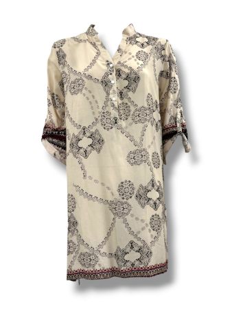 SC02592 -  Bohemian Print Tunic Dress