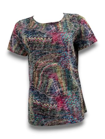 SC03243 - Kaleidoscope Knit Top 