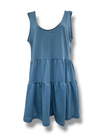 SC03810 - Tiered Sleeveless Mini Dress