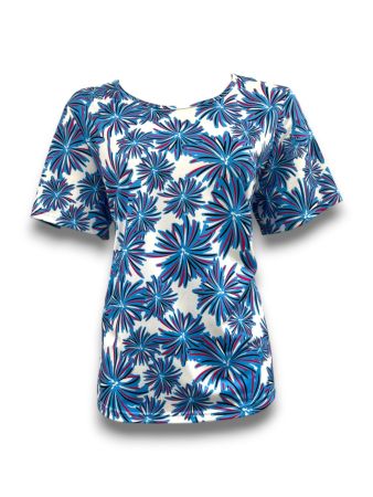 SC04050 - Printed Short Sleeve Top