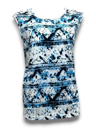 SC04053 -Printed Sleeveless Top