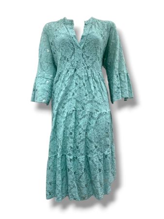 ELEGANT LACY LONG DRESS