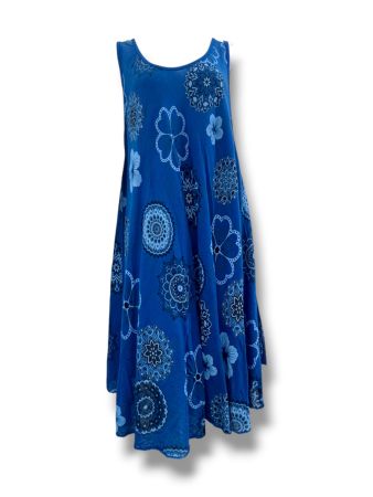 Bohemian Sleeveless A-Line Dress